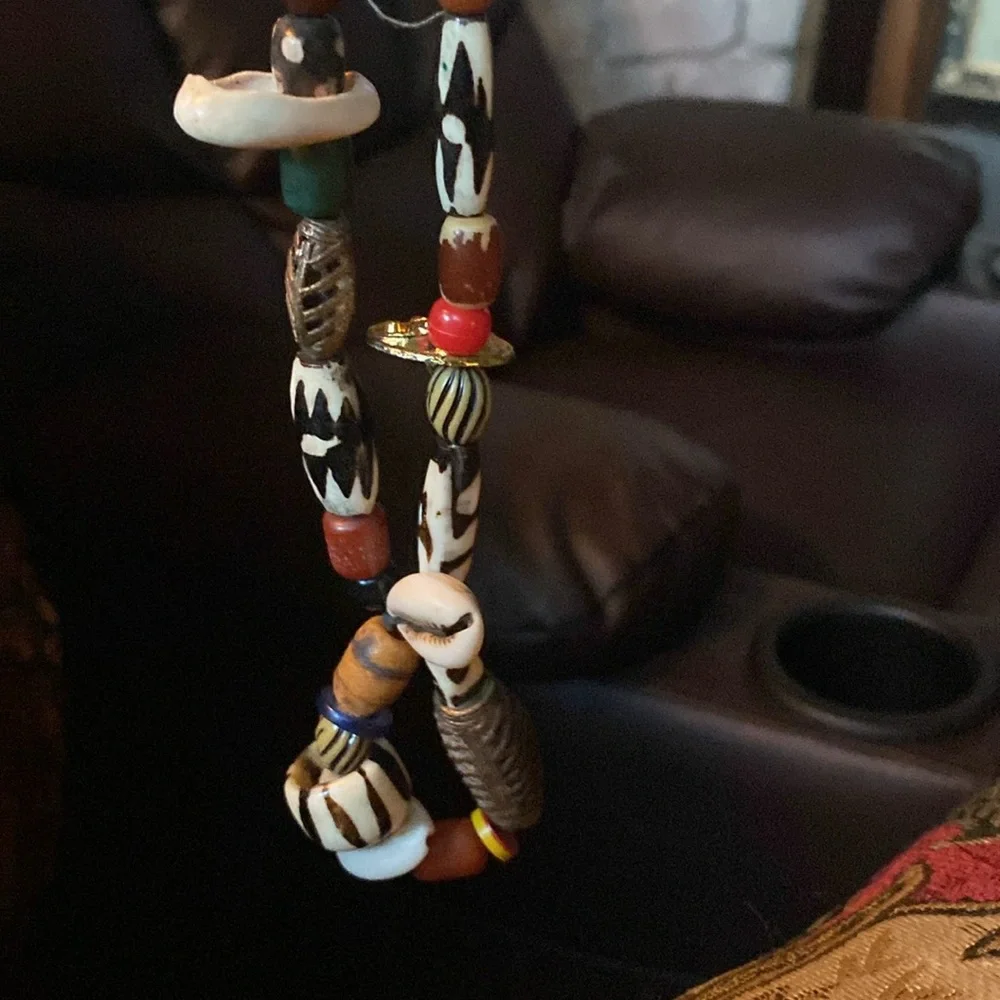 Vintage, amazing, handmade tribal African necklace. (LA) - Picture 12 of 16